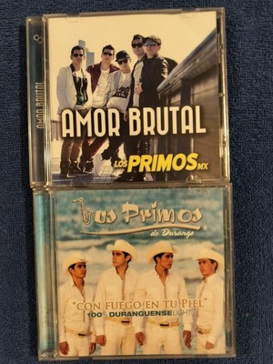 Los Primos De Durango 2 Cds . Con Fuego En Tu Piel ..  Amor Brutal .. grupo Zeus