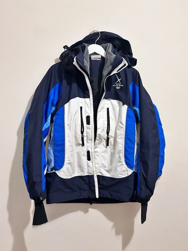 subculture TWO-TONE SPORT JACKET/ BLUE美品 Vintage Womens Windbreaker Sportwear Sport Coat Athletic