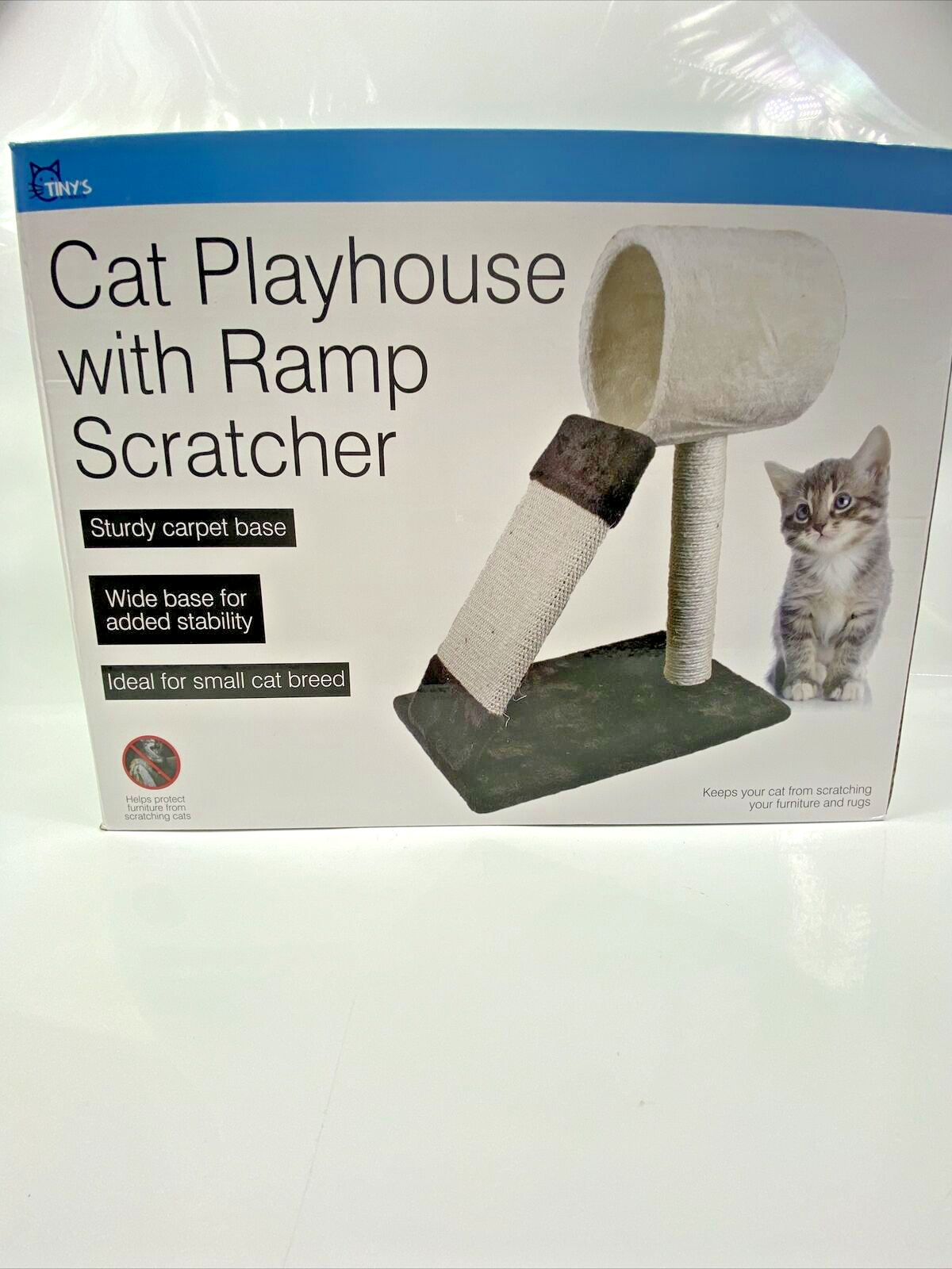 Cat ramp shop scratcher