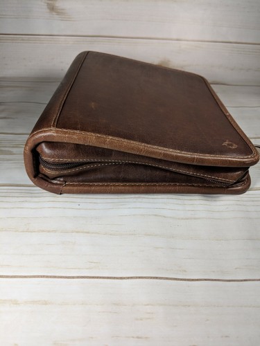 Franklin Covey Tan Leather Planner