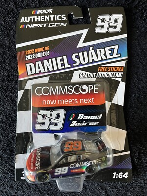 2022 Daniel Suarez #99 COMMSCOPE 1:64 Nascar Authentics Wave 5 New