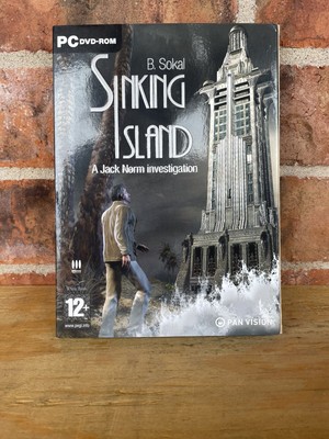  B. Sokal Sinking Island A Jack Norm Investigation 12+ Rated Pc Dvd-ROM 