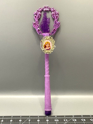 Jakks Disney Princess Tangled Rapunzel Spinning Purple Royal Wand Only