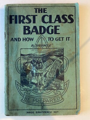 THE FIRST CLASS BADGE - BSA 1942