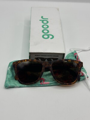 GOODR Bosley's Basset Hound Dreams Polarized Sunglasses 2A2  Brown - NEW