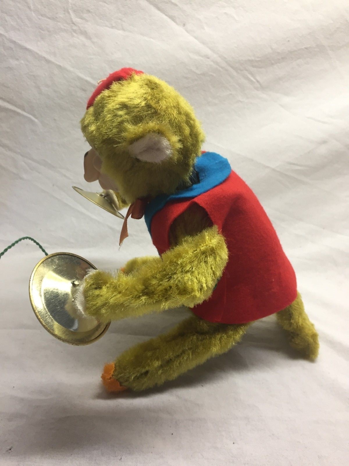 Vintage 1960's Yano Man Toy Monkey w/ Cymbals Toy Battery Op Japan