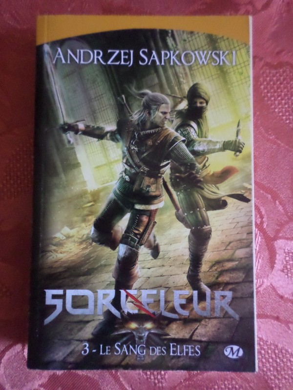 Roman Sorceleur, T.3, Le Sang Des Elfes, De A. Sapkowski,  Ã©Ds Milady, 2015, Tbe