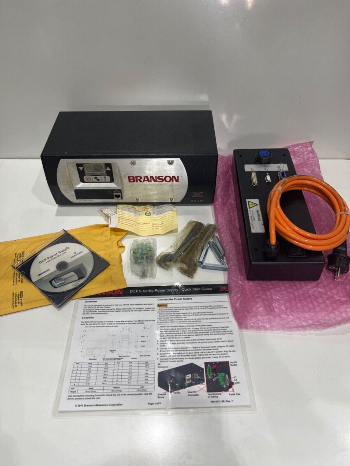 BRANSON 0.80DCXS40H0R / S40:0.80 POWER SUPPLY | eBay BRANSON 0.80DCXS40H0R / S40:0.80 POWER SUPPLY | eBay