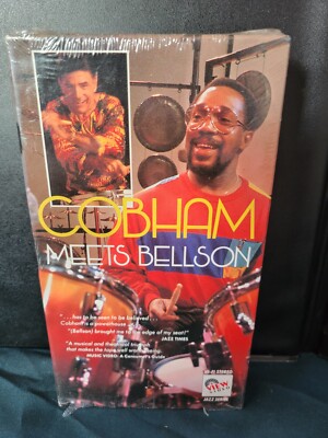 Meets Bellson by Billy Cobham (VHS, 1991) NEW, Sealed
