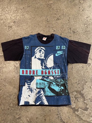 ウェア Nike Andre Agassi 90s NIKE Andre AGASSI 90s Vintage T-shirt Size M | eBay