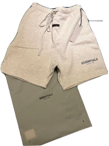 FOG - Fear Of God Essentials Oatmeal Heather Sweat Shorts