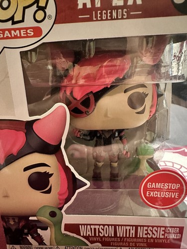 Funko Pop! #883 Apex Legends Wattson w/ Nessie Gamestop Exclusive