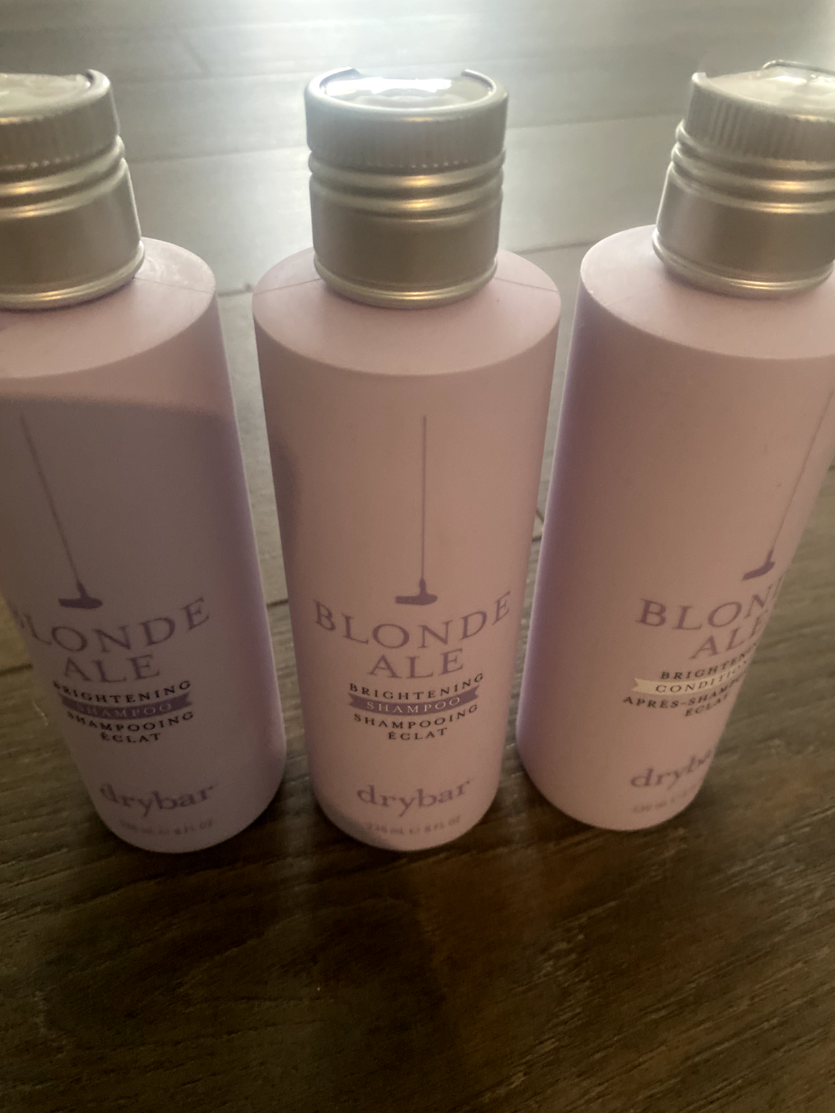 Drybar Blonde Ale Brightening Purple Shampoo & conditioner. 8floz. sold separate