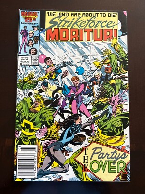 Strikeforce: Morituri #4 Vol. 1 (Marvel, 1987) VF