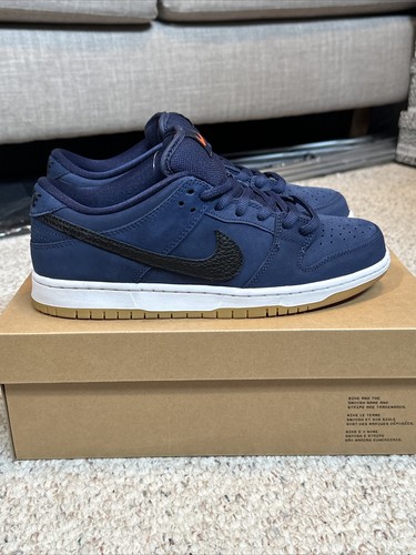 スケートボード NIKE SB DUNK LOW PRO ISO Navy Gum US11 Size 11 - Nike SB Dunk Low Pro Orange Label White Navy Gum