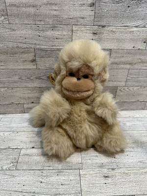 Vintage Russ Berrie 10'' Mungo Hand Puppet Cream Tan