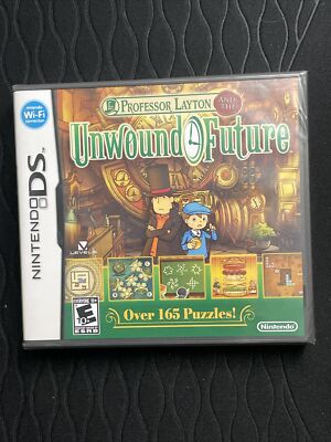 Professor Layton and the Unwound Future (Nintendo DS, 2010)  New and Sealed