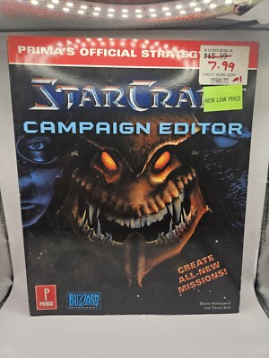 Starcraft Campaign Editor by Steve Honeywell and Joe G. Bell (1999, Trade...