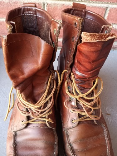 Vintage Red Wing 877 Irish Setter 50S 60S Leather Moc Toe  display picture 1