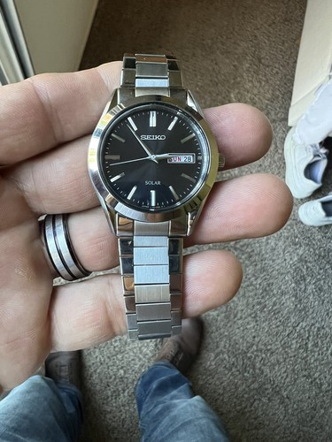 Seiko SPIRIT SBPX083 Black Dial Elegant Stainless Steel