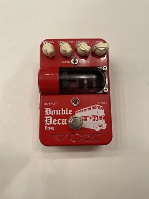 Vox Tone Garage Double Deca Analog Delay 900ms Rare Guitar Effect Pedal *READ*