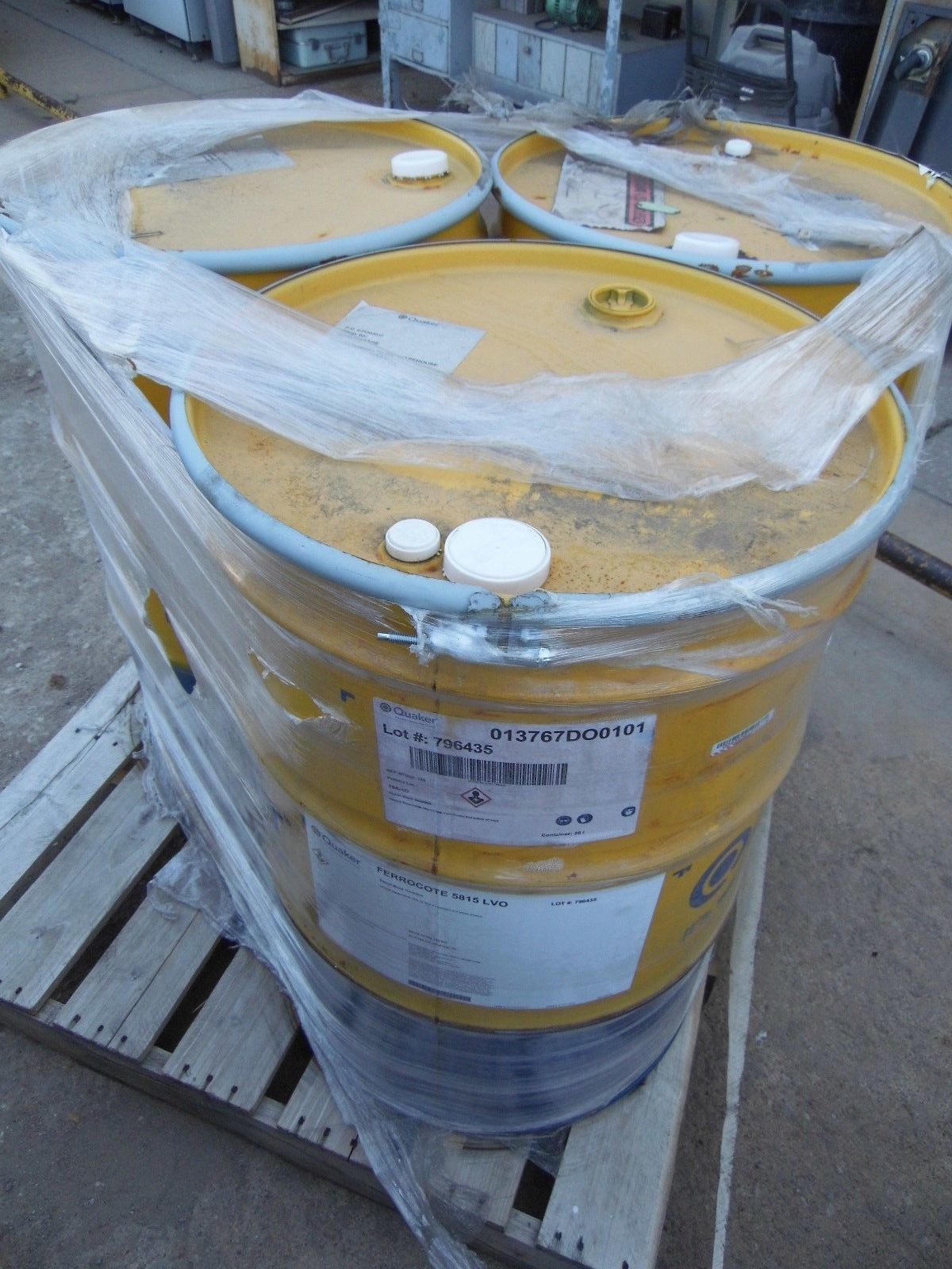 Metal Preservative, Corrosion Preventive, Quaker Ferrocote 5815LVO, 54 gallon