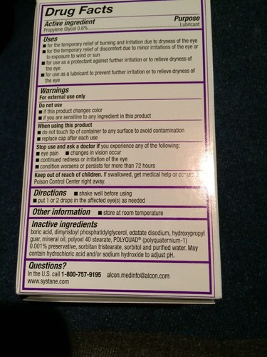 Systane Complete Lubricant Eye Drops, 2x10mL Bottles, Twin Pack, Exp: 10/2019+