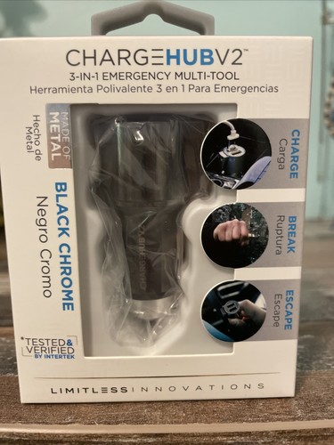 🔥Charge HUB V2 3-in-1 Emergency Car Multi-Tool Charge Break Escape New🔥
