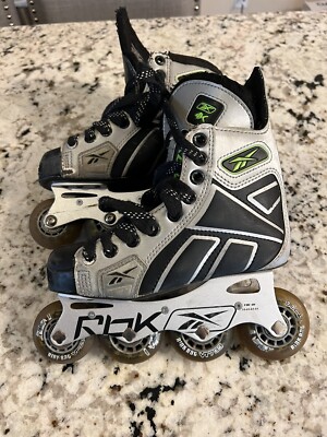 REEBOK 4K ROLLER BLADES / INLINE SKATES SIZE 1