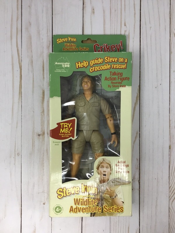 steve irwin talking doll