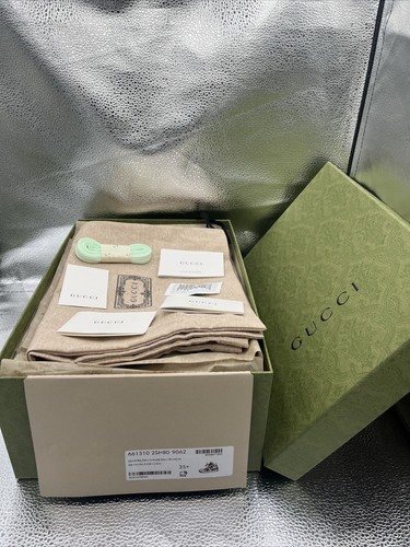 Pre-owned Gucci Size 35.5 Us 5.5  Basket White 661310 2sh80 9062