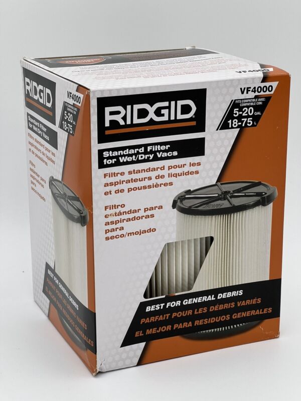 RIDGID VF4000 Standard Filter Wet/Dry Vacs