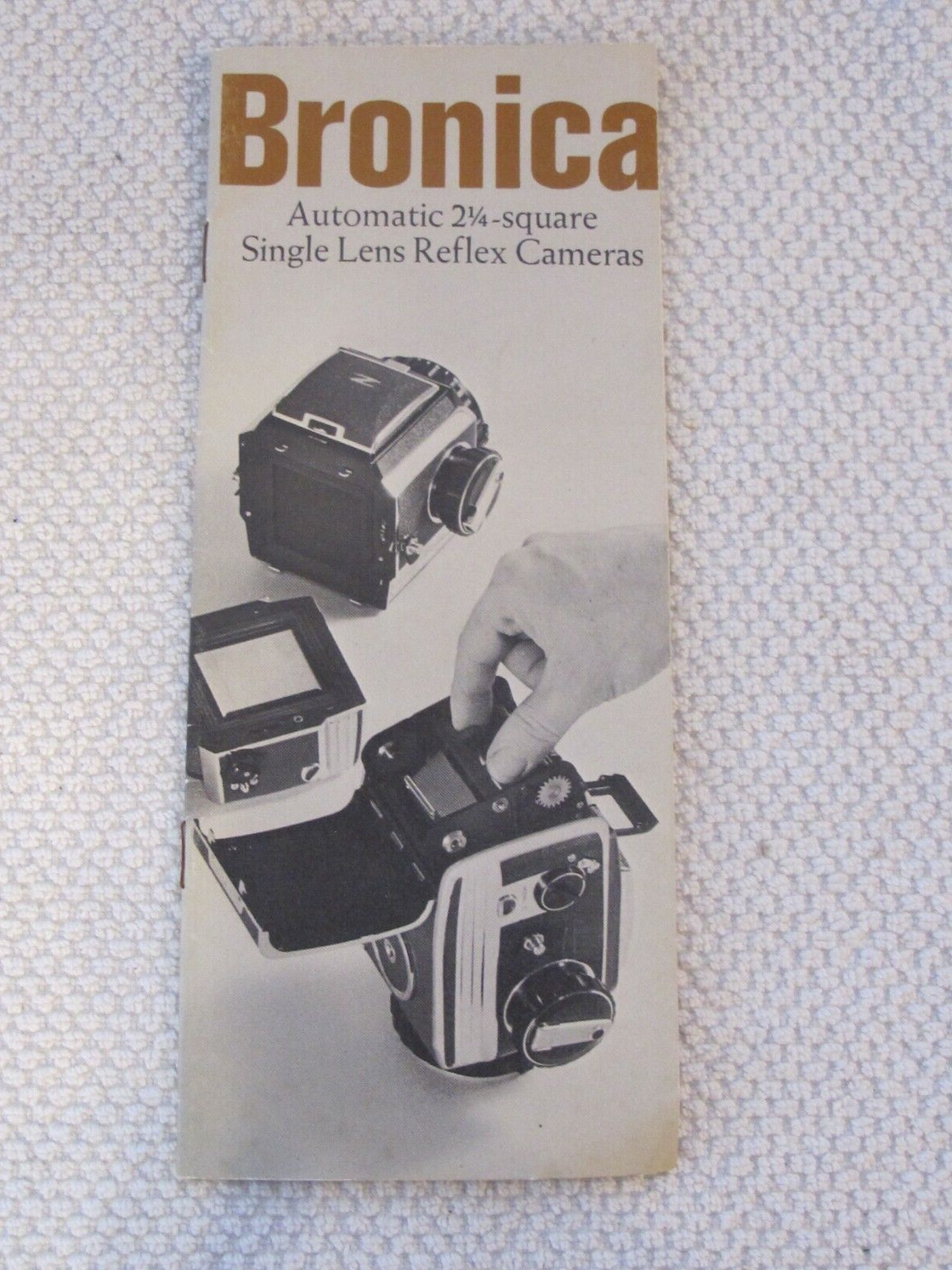 Genuine Original Zenza Bronica 2 1/4