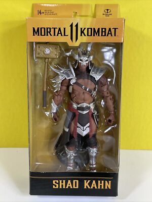 McFarlane Toys Mortal Kombat 11 Series 7 SHAO KHAN (Platinum Kahn) Figure MISB