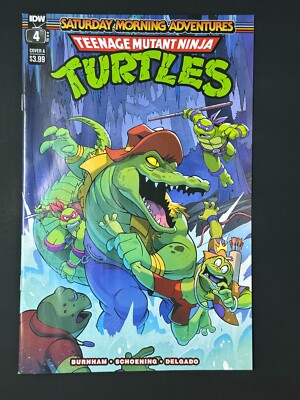 Saturday Morning Adventures Teenage Mutant Ninja Turtles #4 (2023) NM IDW Comics