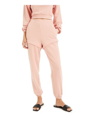 Женские розовые спортивные брюки с оборками и карманами CULPOS X INC Lounge Pants L