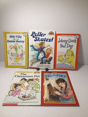 5 Books Preschool-Grade 1 Level 1 Readers Pal The Pony/Roller Skates and More