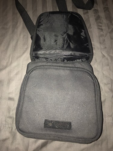 Nintendo DS Travel Soft Sided Carry Case Bag Blue Multiple Pockets