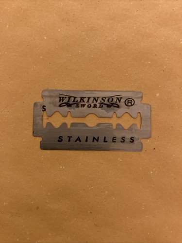 5 Double Edge Razor Blades, Gillette Wilkinson Sword