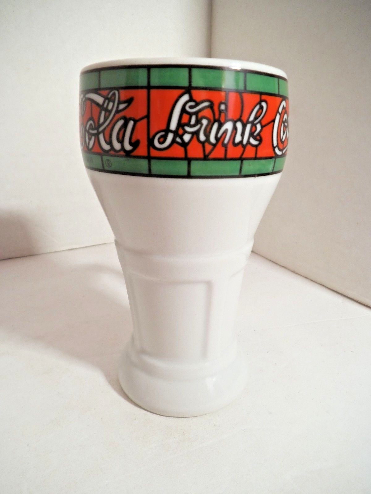 Vintage Ceramic Stained Glass 