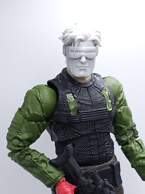 3d Print X-MEN CYCLOPS NORMAL HEAD 1:10 7'' MARVEL LEGEND MCFARLANE DC MULTIVERSE