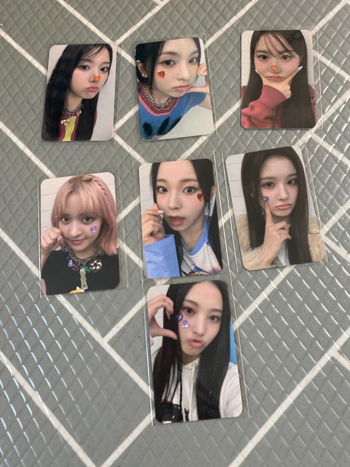 NMIXX 両面ハートトレカ makestar entwurf NMIXX ENTWURF DICE MAKESTAR MAKE STAR C VER EVENT PHOTOCARD