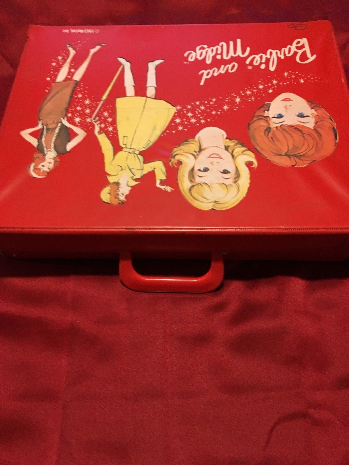 Vintage Barbie and Midge Case & Clothes 1963 Very Good Condition Original Owner