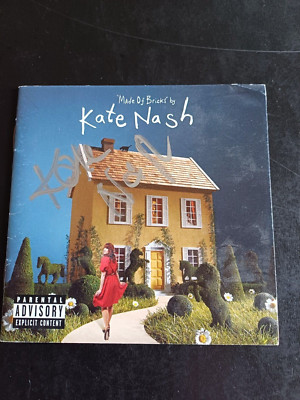 KATE NASH MADE OF BRICKS  SIGNED /AUTOGRAPH CD BOOKLET