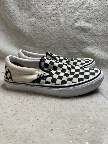 Vaquera チャップス 24ss Classic Slip-On Checkerboard Shoe en Racing Red / White