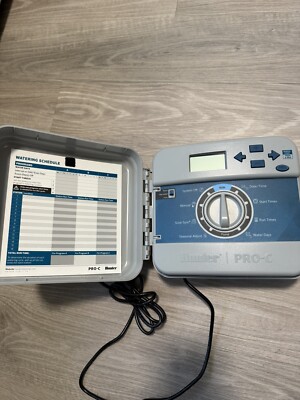 Hunter PC-400I Sprinkler Controller - Gray - 7 ZONE