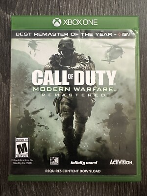 Call of Duty: Modern Warefare - Remastered - Microsoft Xbox One