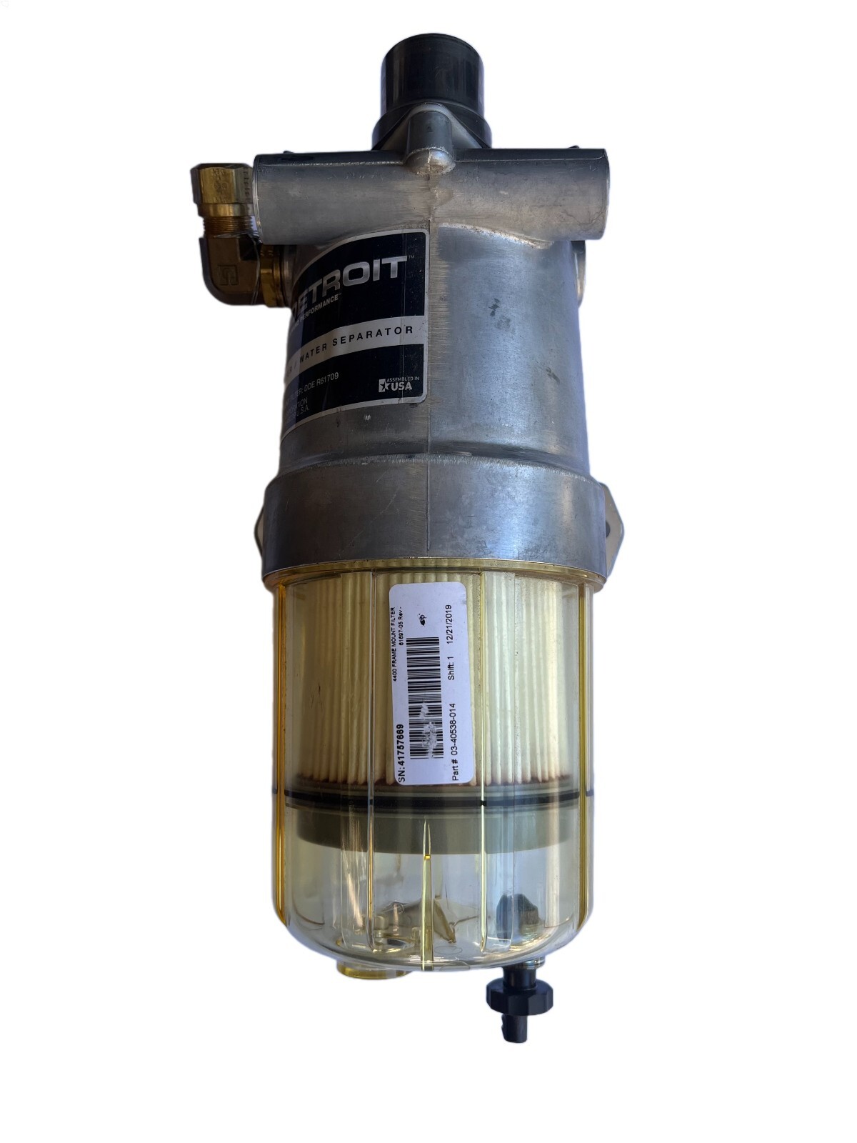 mariko38 Genuine OEM Detroit Diesel Water Fuel Separator bypass pump