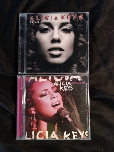 KEYS ALICIA KEYS 2 CD LOT: As I Am, Unplugged LIKE NEW Mint