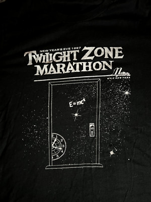 VIntage Twilight Zone Marathon Cult TV shirt M/L
